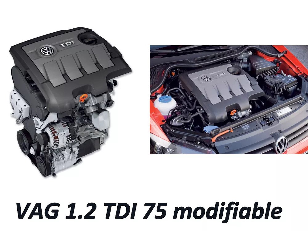 VAG 1.2 TDI 75 modifiable